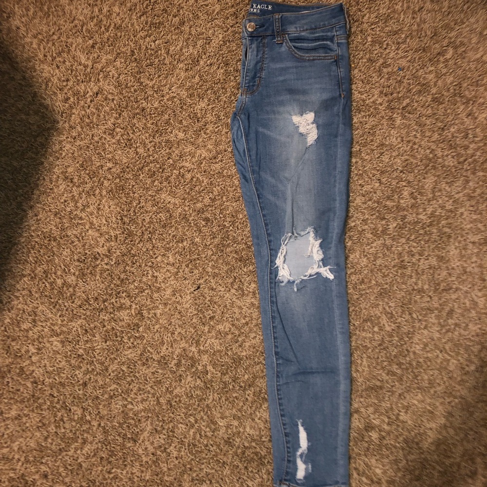 Ripped American Eagle jeans